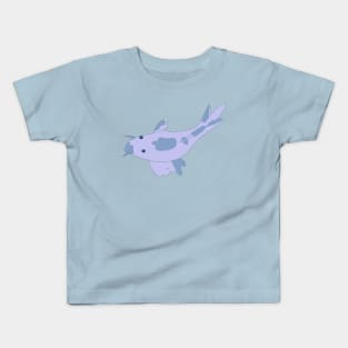 Light Blue Catfish Kids T-Shirt